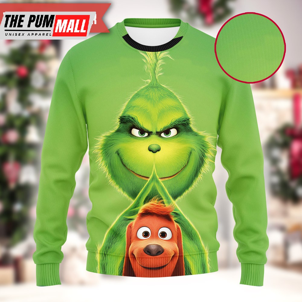 Inspired by The Grinch Ugly Sweater