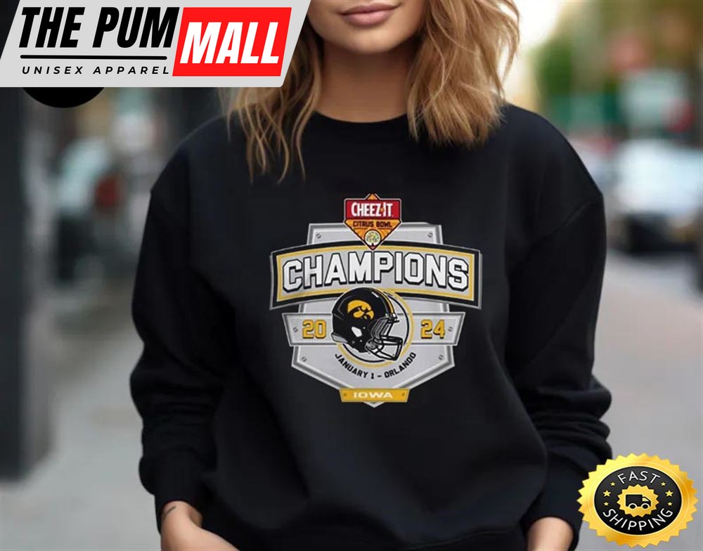 Iowa Hawkeyes 2025 Citrus Bowl Champions Helmet Unisex T-Shirt