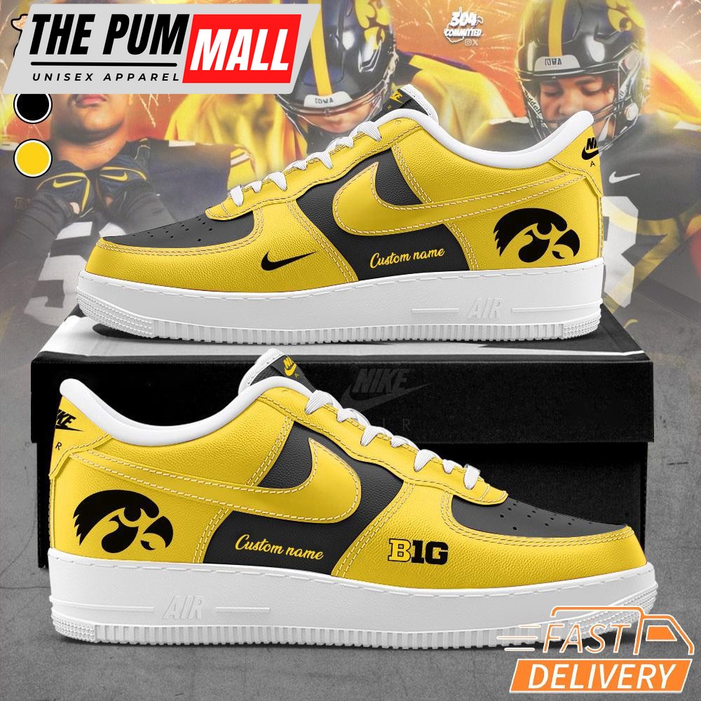 Iowa Hawkeyes 304 Committed Air Force 1 Shoes