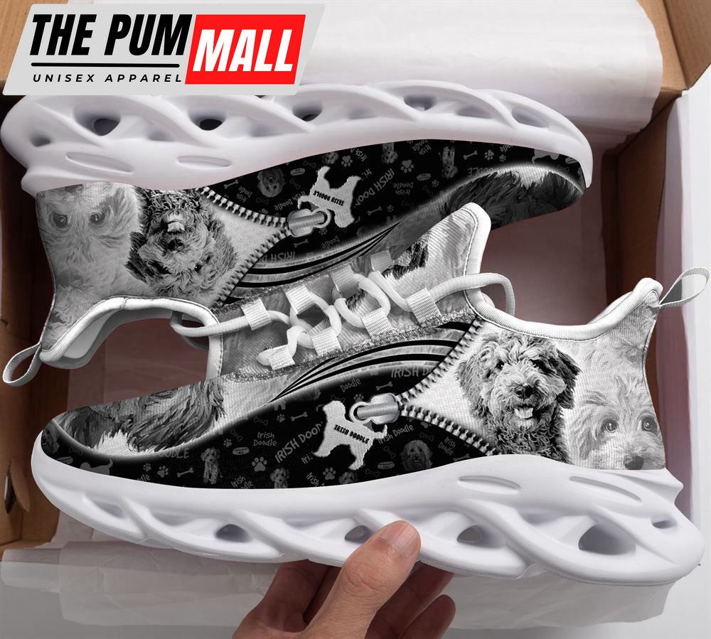 Irish Doodle Sketch Max Soul Shoes For Women Men Kid, Gift For Dog Lover