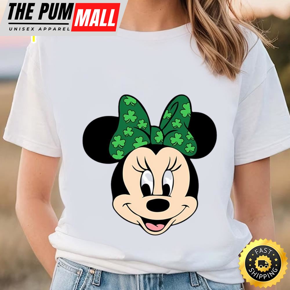 Irish Minnie Mouse Baseball Shirt, St Patricks Disney Shirt