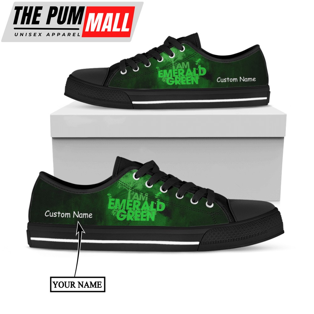 irish-stpatrick-im-emerald-green-low-top-shoes-custom-name-hq534juj Irish St.Patrick I’M Emerald Green Low Top Shoes Custom Name