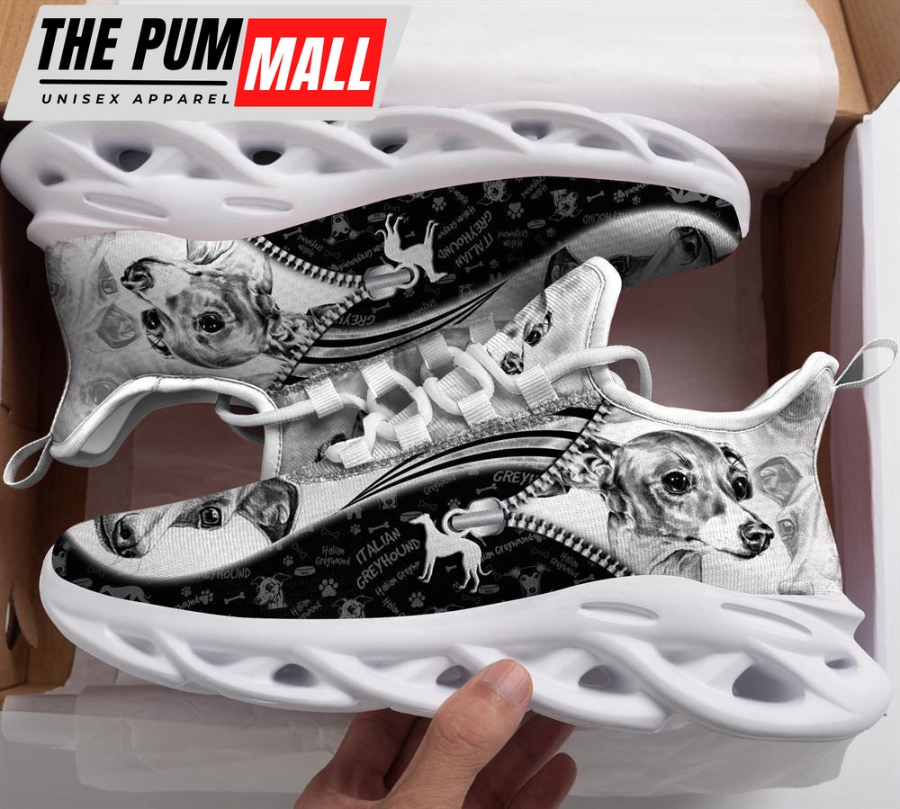 Italian Greyhound Sketch Max Soul Shoes For Women Men Kid, Gift For Dog Lover