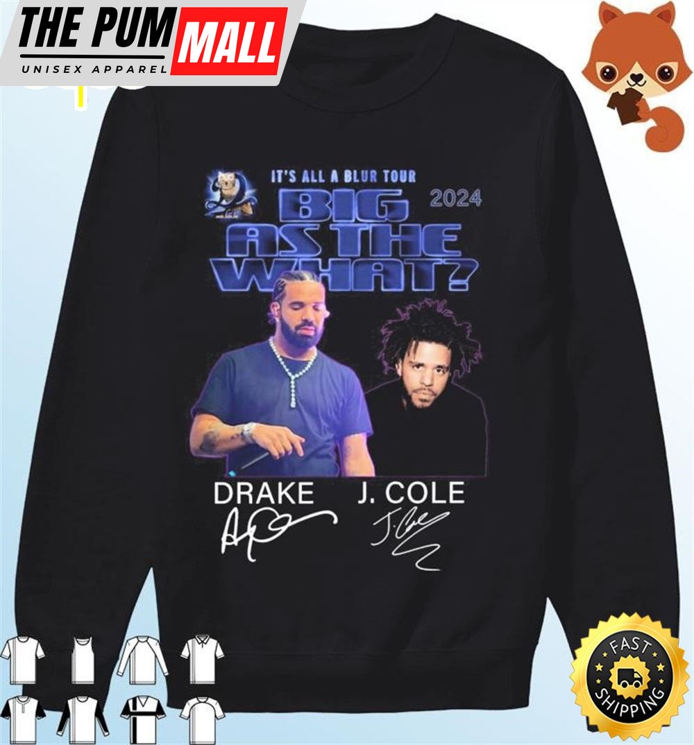 Its All A Blur Tour 2025 Drake And J. Cole Signatures Shirt