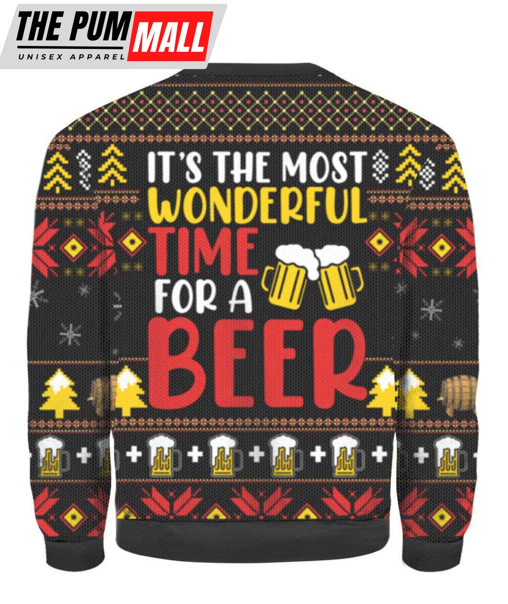 its-the-most-wonderful-time-for-a-beer-with-santa-claus-ugly-sweater-c3lybr0q It’s The Most Wonderful Time For A Beer With Santa Claus Ugly Sweater