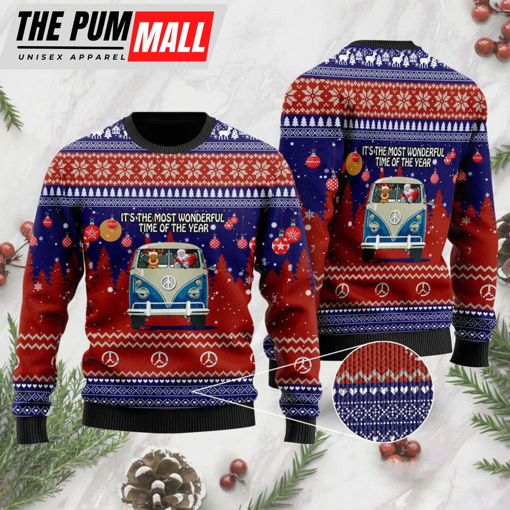 It’s The Most Wonderful Time Of The Year Santa Sweater, Gift For Christmas