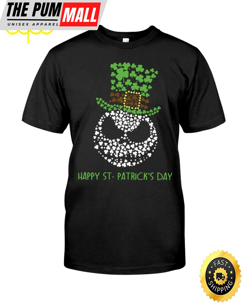 Jack Skellington Happy St. Patricks Day Shirt