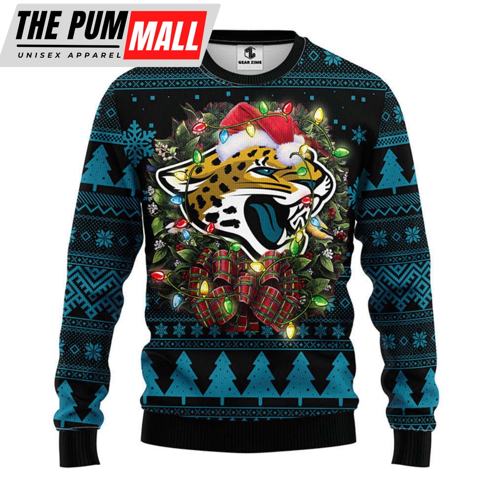 Jacksonville Jaguars Christmas Ugly Sweater, Gift For Christmas