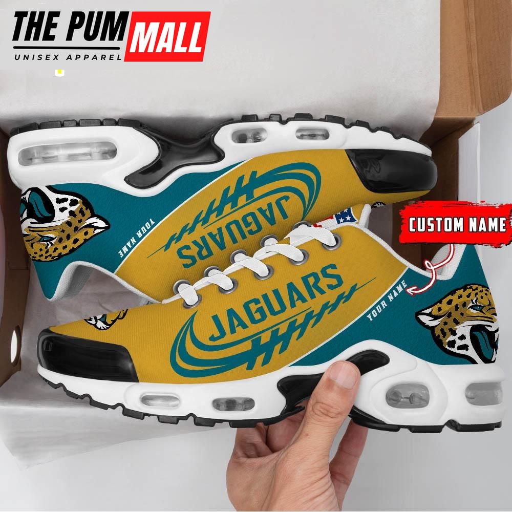Jacksonville Jaguars Football Custom NFL Sport Max Plus Shoes