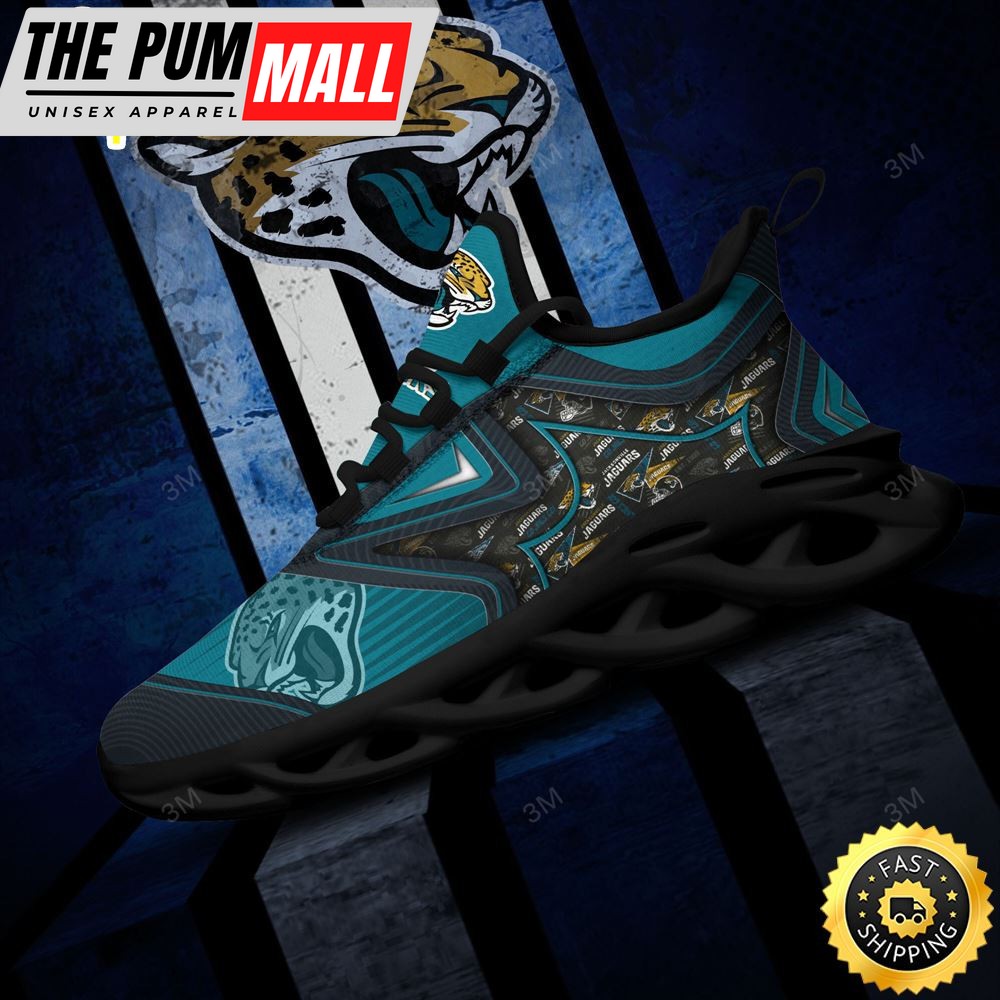 Jacksonville Jaguars NFL Clunky Shoes Running Adults Sports Sneakers Gift For Football