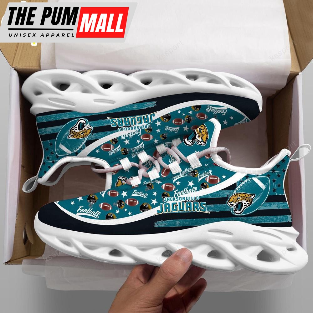 Jacksonville Jaguars NFL Clunky Sport Max Soul Shoes New Design For Fans