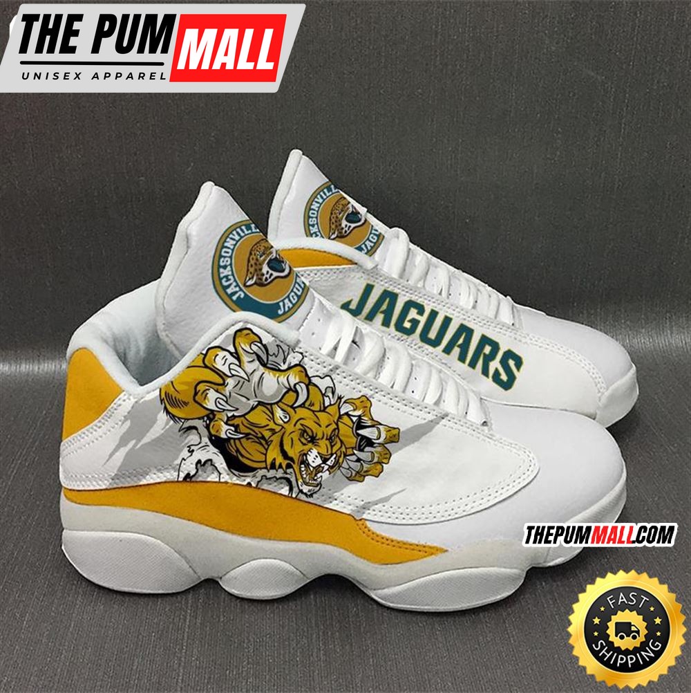 Jacksonville Jaguars Nfl Ver 1 Air Jd 13 Sneaker