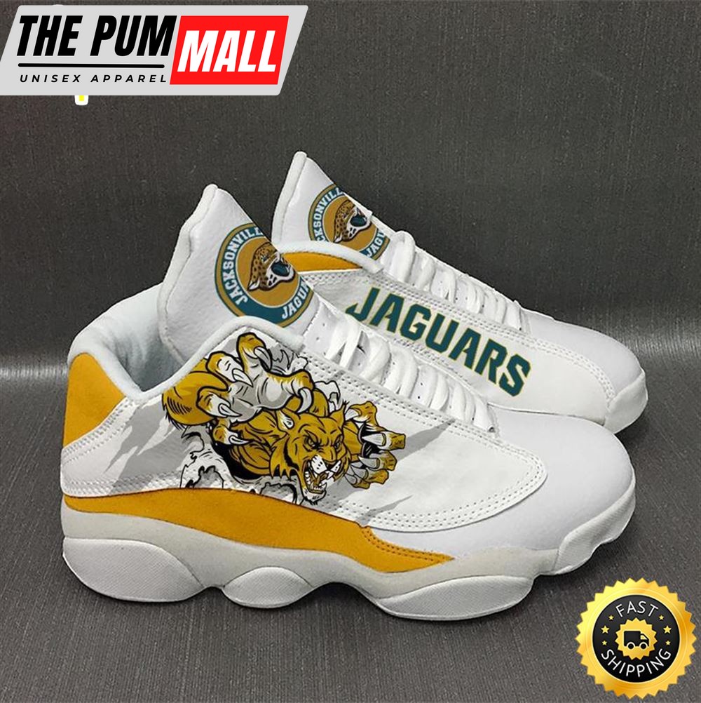 Jacksonville Jaguars Nfl Ver 1 Air Jd 13 Sneaker