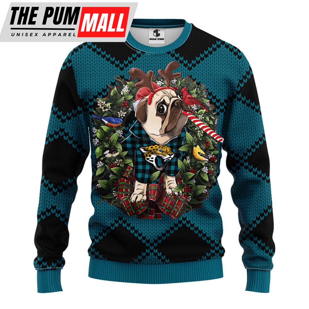 Jacksonville Jaguars Pub Dog Christmas Ugly Sweater, Best Gift For Christmas 2023