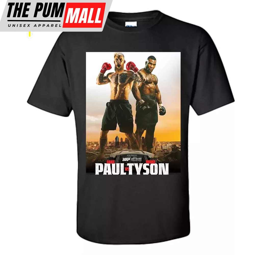 Jake Paul Vs Mike Tyson New 2024 Boxing T-Shirt