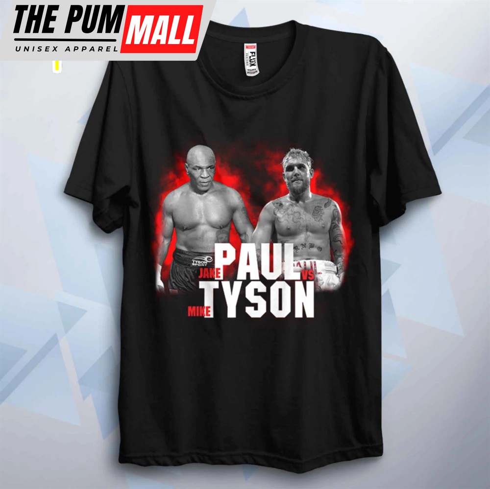 Jake Paul Vs Mike Tyson Red Unisex T Shirt