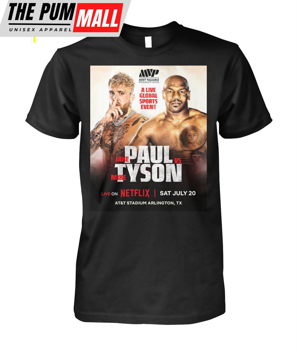 Jake Paul Vs Mike Tyson Shirt