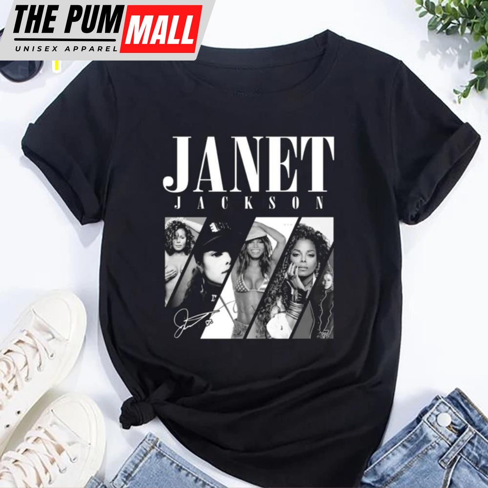 Janet Jackson Signature Janet Jackson Together Again 2025 Tour Shirt