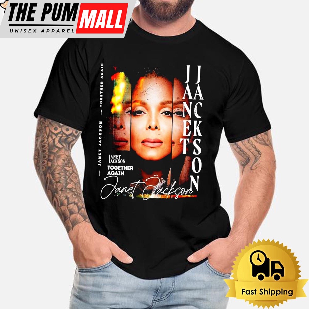 Janet Jackson Together Again Signature Unisex T-Shirt