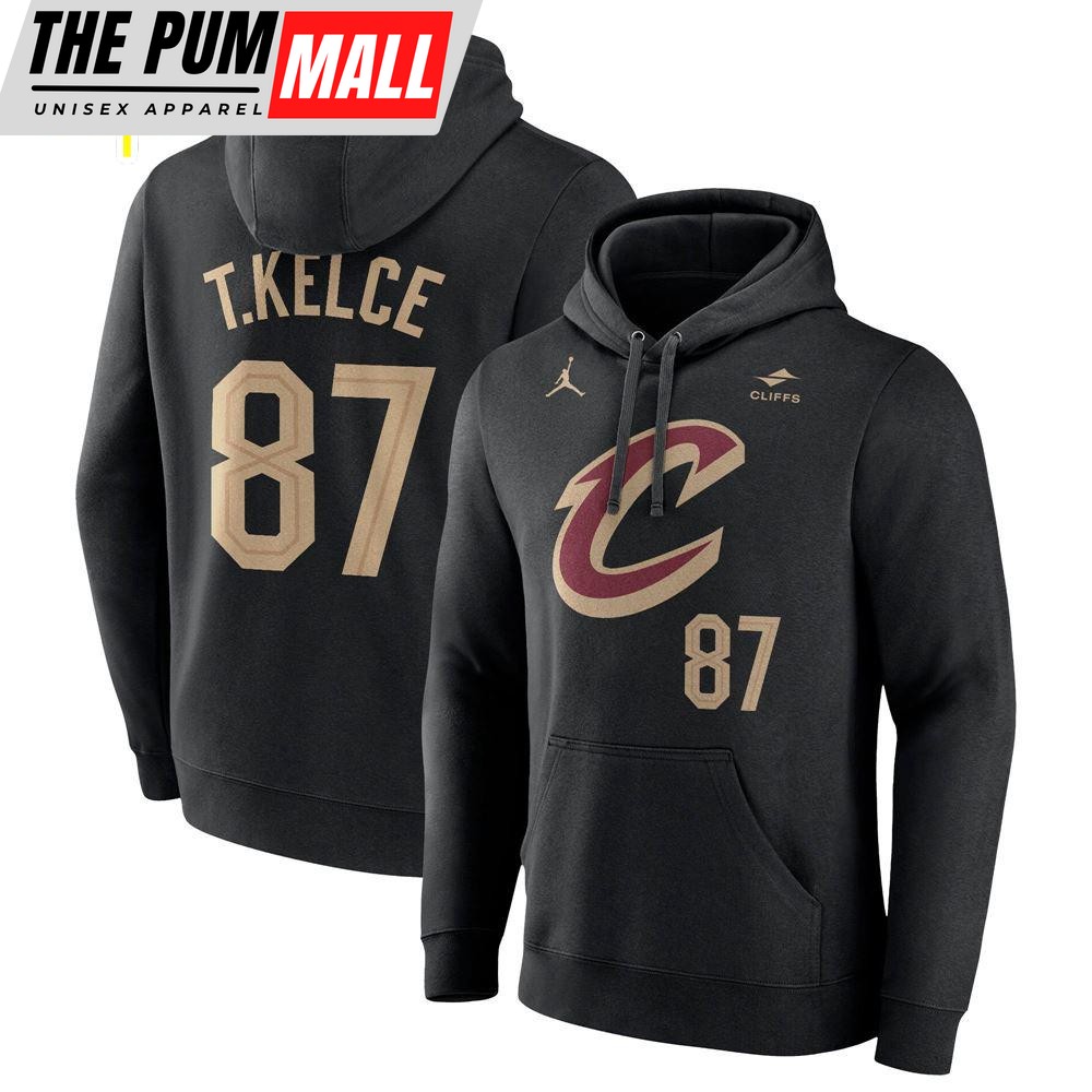 Jason Kelce Vs Travis Kelce Cleveland Cavaliers Hoodie