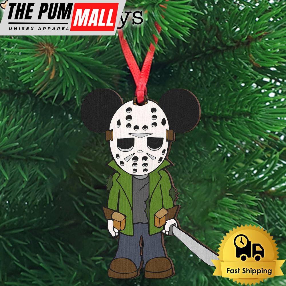 Jason Mouse Wooden Ornament Limited Edition