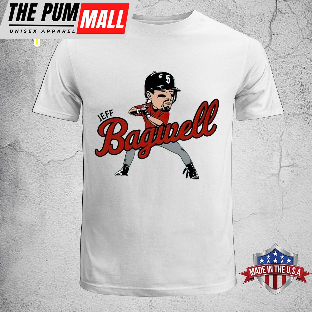 Jeff Bagwell Caricature Houston Astros MLB Club 2025 Unisex T-Shirt