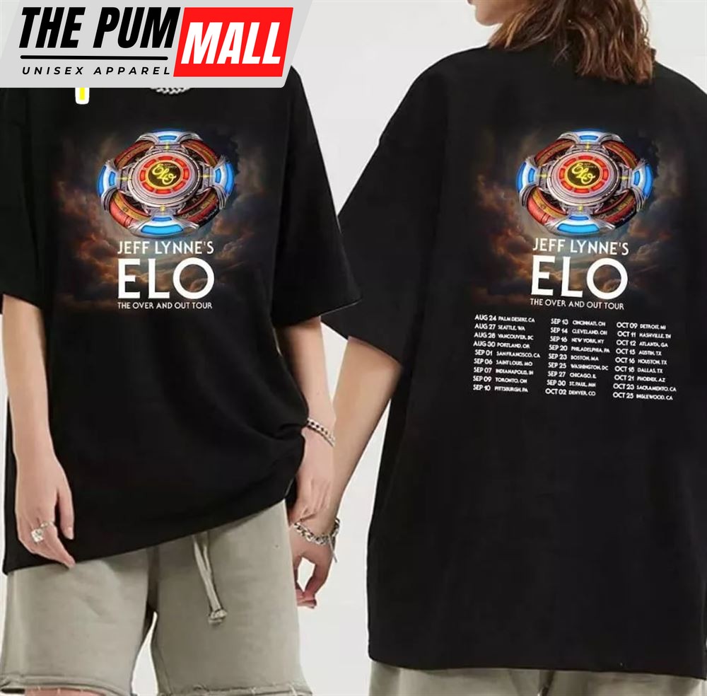 Jeff Lynne’s ELO – The Over and Out Tour 2024 Shirt