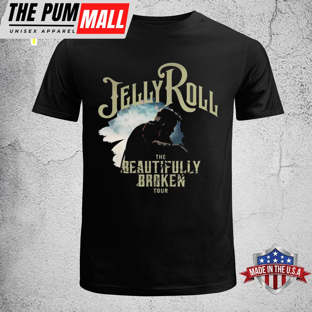 Jelly Roll Crewneck The Beautifully Broken Tour 2024 Unisex T-Shirt