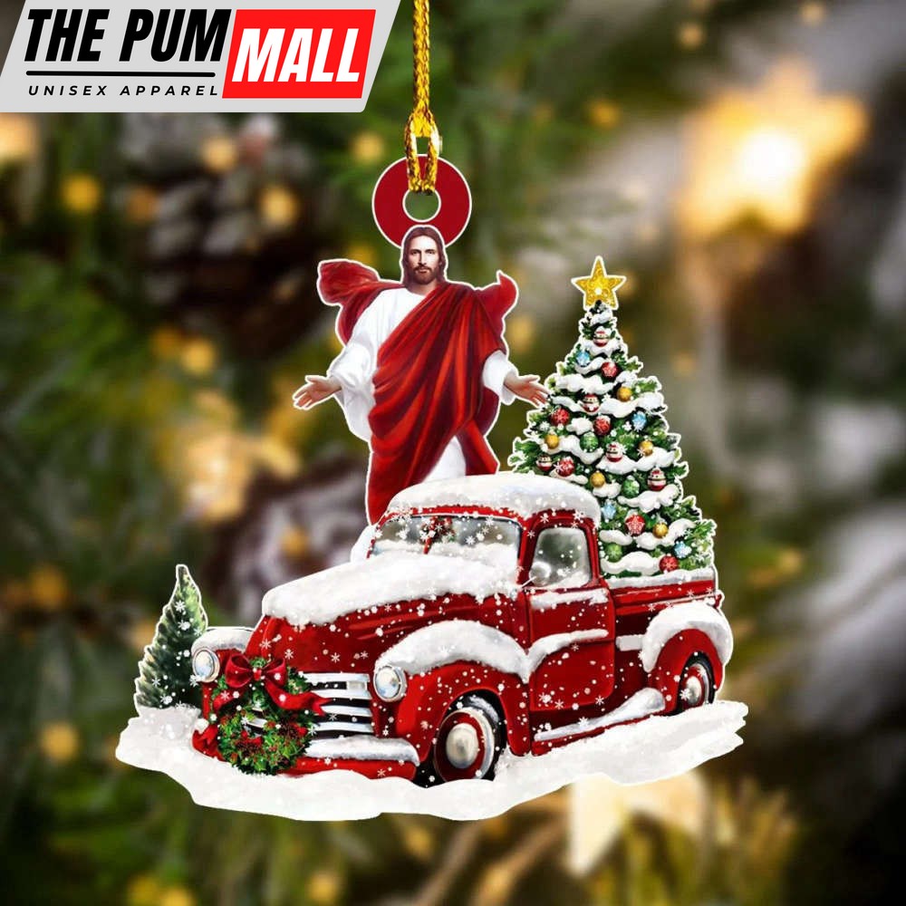 Jesus Christmas Ornament Christian Christmas Tree Ornaments Decoration Gift Ideas Limited Edition