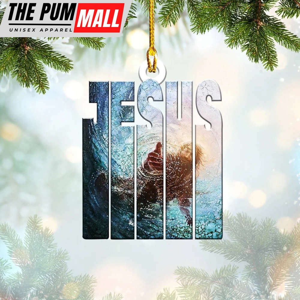 Jesus Christmas Ornament Religious Ornaments For Christmas 2023 Gifts Limited Edition