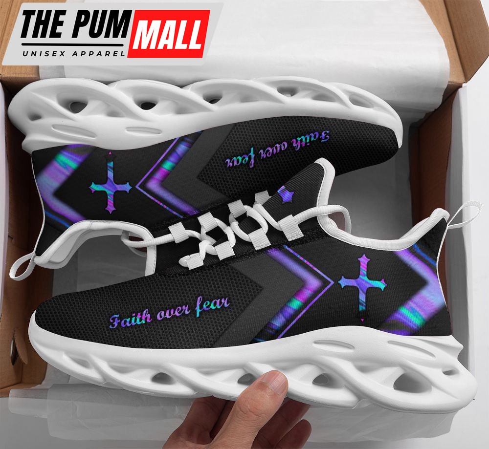 jesus-faith-over-fear-black-running-sneakers-max-soul-shoes-for-men-and-women-eu4s9io3 Jesus Faith Over Fear Black Running Sneakers Max Soul Shoes For Men And Women