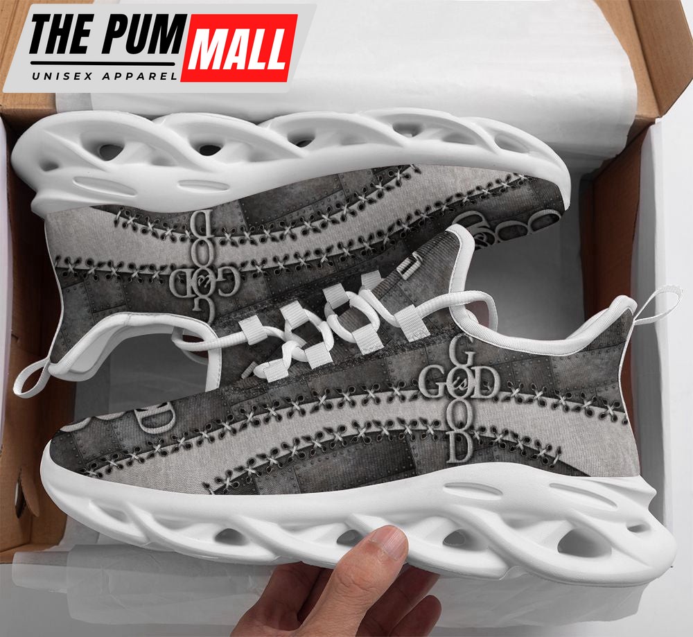 Jesus God Is Good Running Sneakers Max Soul Shoes For Men And Women
