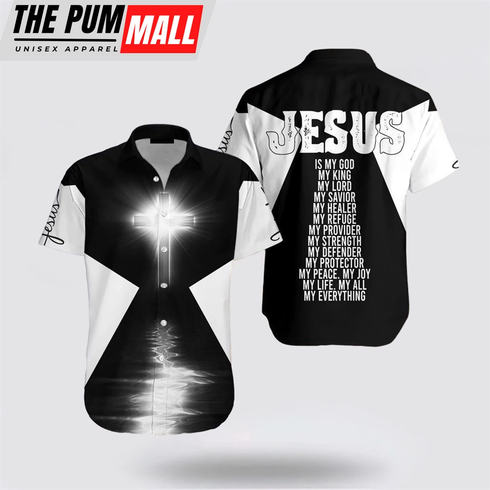 Jesus Hawaiian Shirt, Christian Jesus Hawaiian Shirts, Religion Hawaiian Shirt