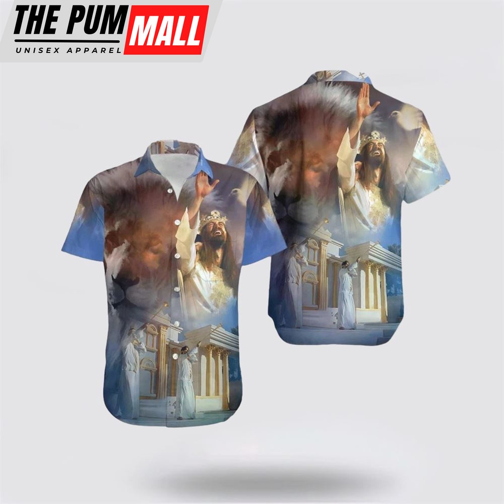 Jesus Hawaiian Shirt, Happy Easter Jesus Hawaiian Shirt, Religion Hawaiian Shirt