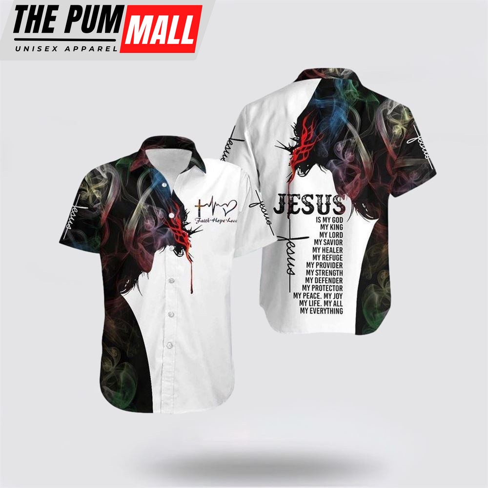 Jesus Hawaiian Shirt, Jesus Hawaiian Shirt, Religion Hawaiian Shirt