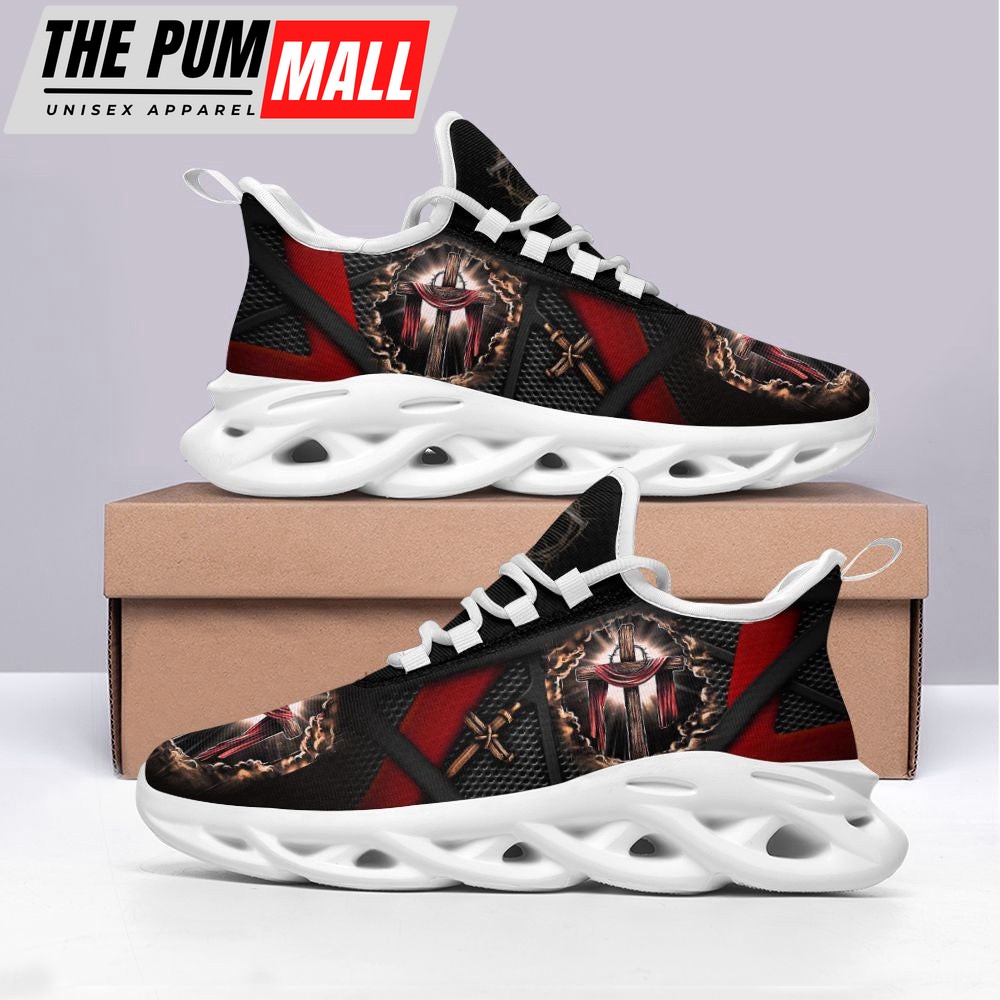 Jesus Running Sneakers Max Soul Shoes – Christian Shoes For Men And Women