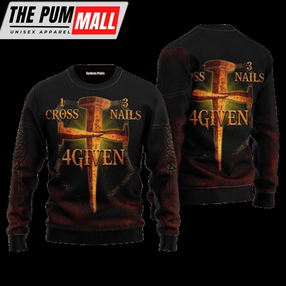 Jesus Ugly Christmas Sweater 3D Printed, Best Christmas Gift For Men And Women