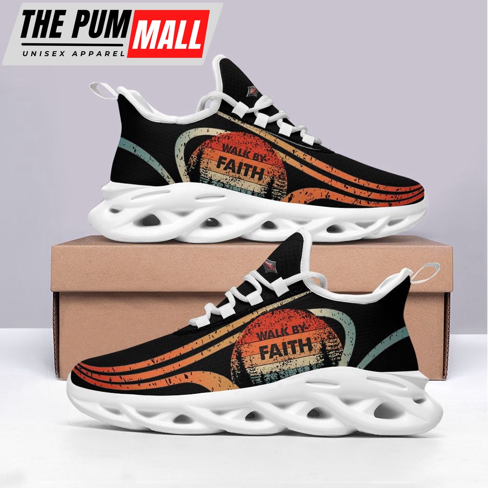 Jesus Walk By Faith Running Sneakers 1 Max Soul Shoes For Men And Women