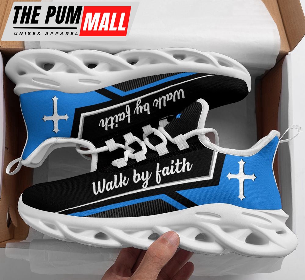 Jesus Walk Red By Faith Running Sneakers Max Soul Shoes For Men And Women