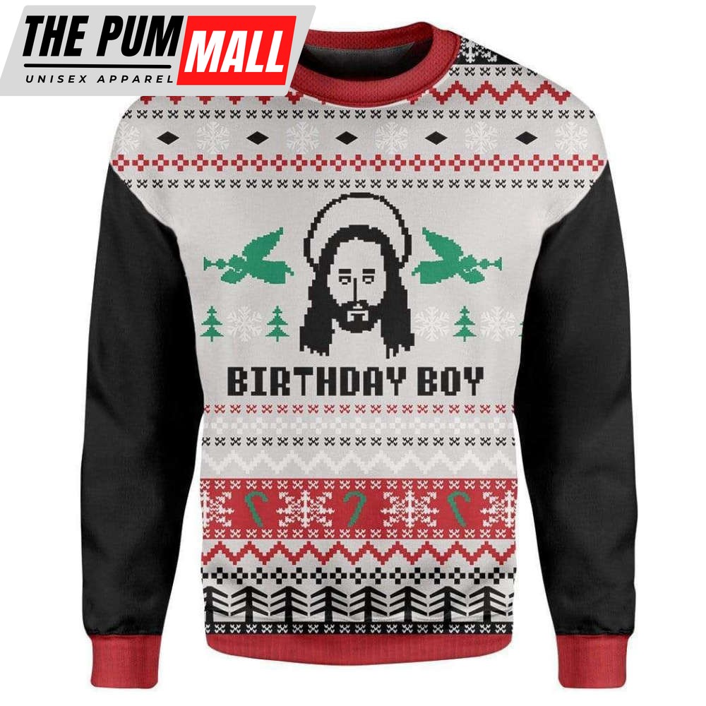 Jesus’s Birthday Ugly Christmas Sweater – Sweatshirt Gift For Christmas Day