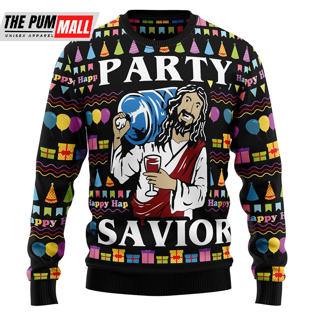 Jesus’s Party Ugly Christmas Sweater Unisex Sweater Christmas Outfit