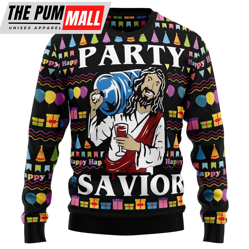 Jesus’s Party, Ugly Sweater Party, Ugly Christmas Sweater, Gift For Men Women