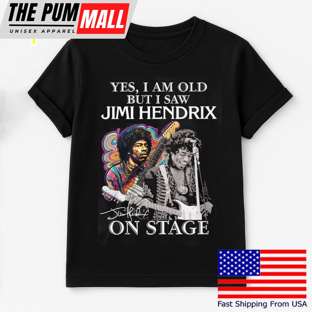 Jimi Hendrix On Stage T Shirt