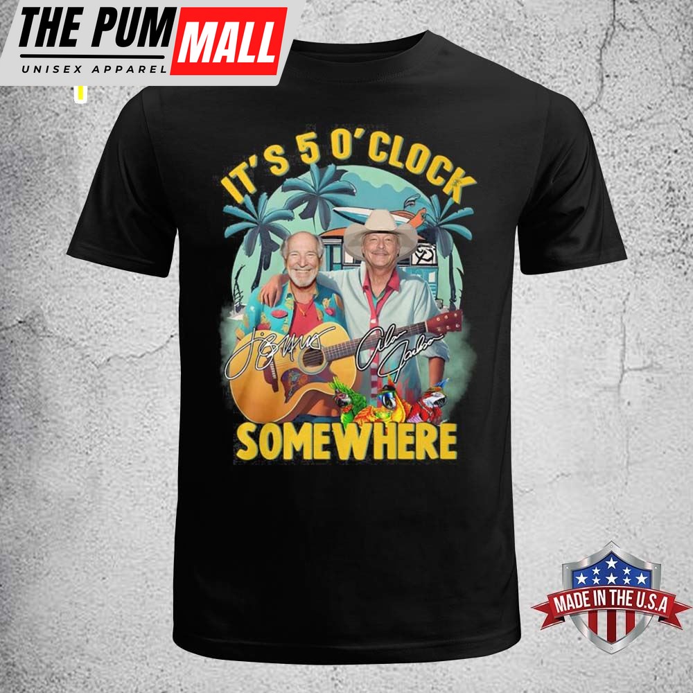 Jimmy Buffett & Alan Jackson Its 5 Oclock Somewhere Shirt