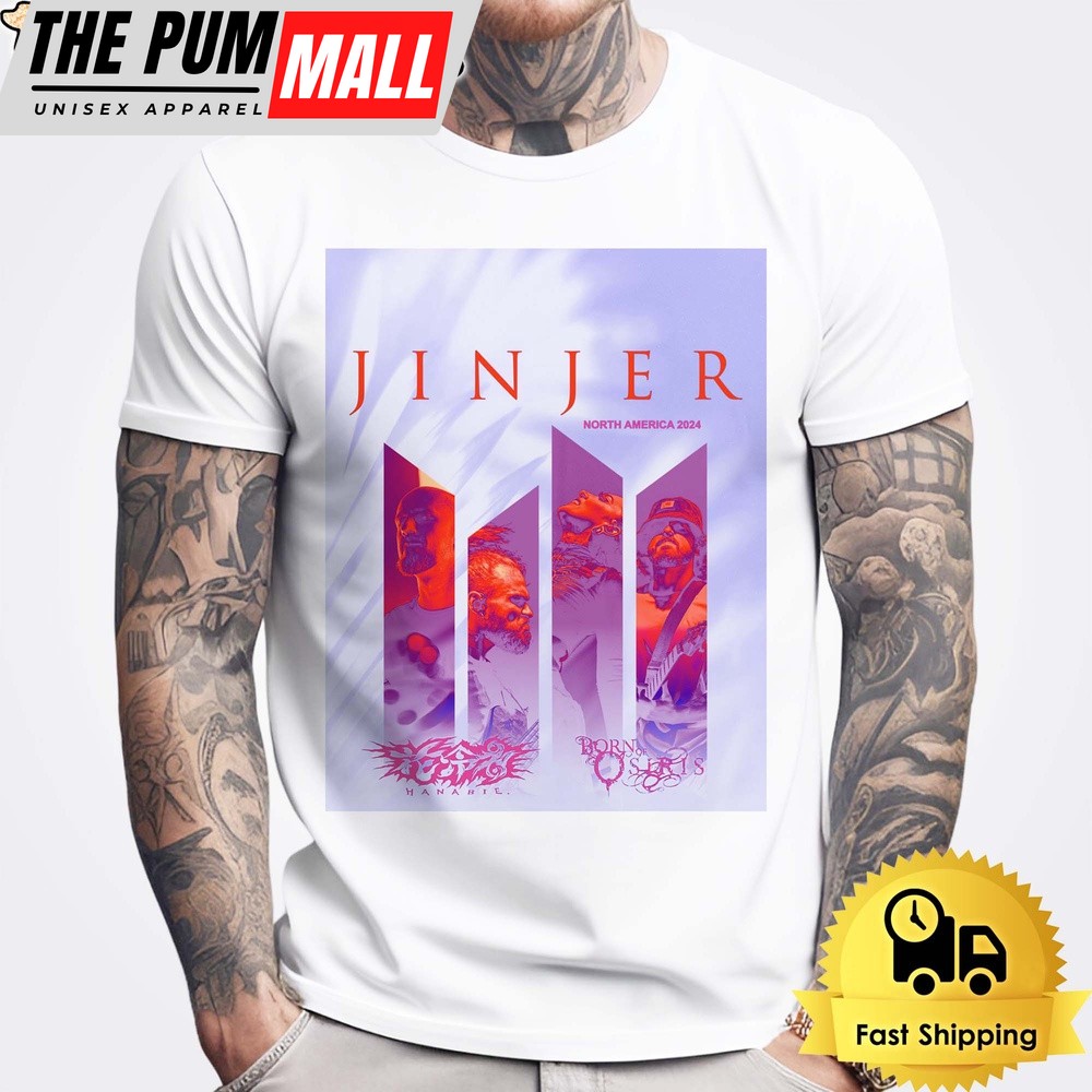 Jinjer North American 2024 Tour Unisex T-Shirt