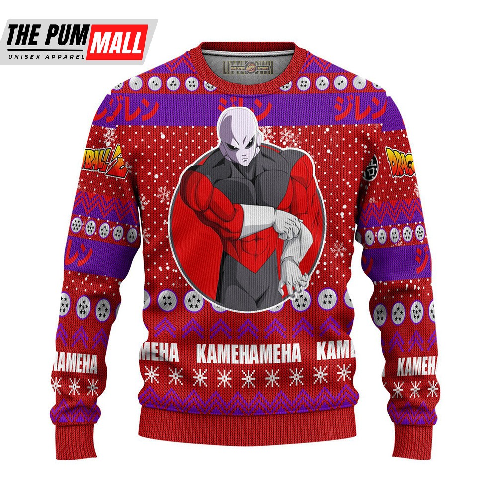 Jiren Ugly Christmas Dragon Ball Z Xmas Gift Sweater