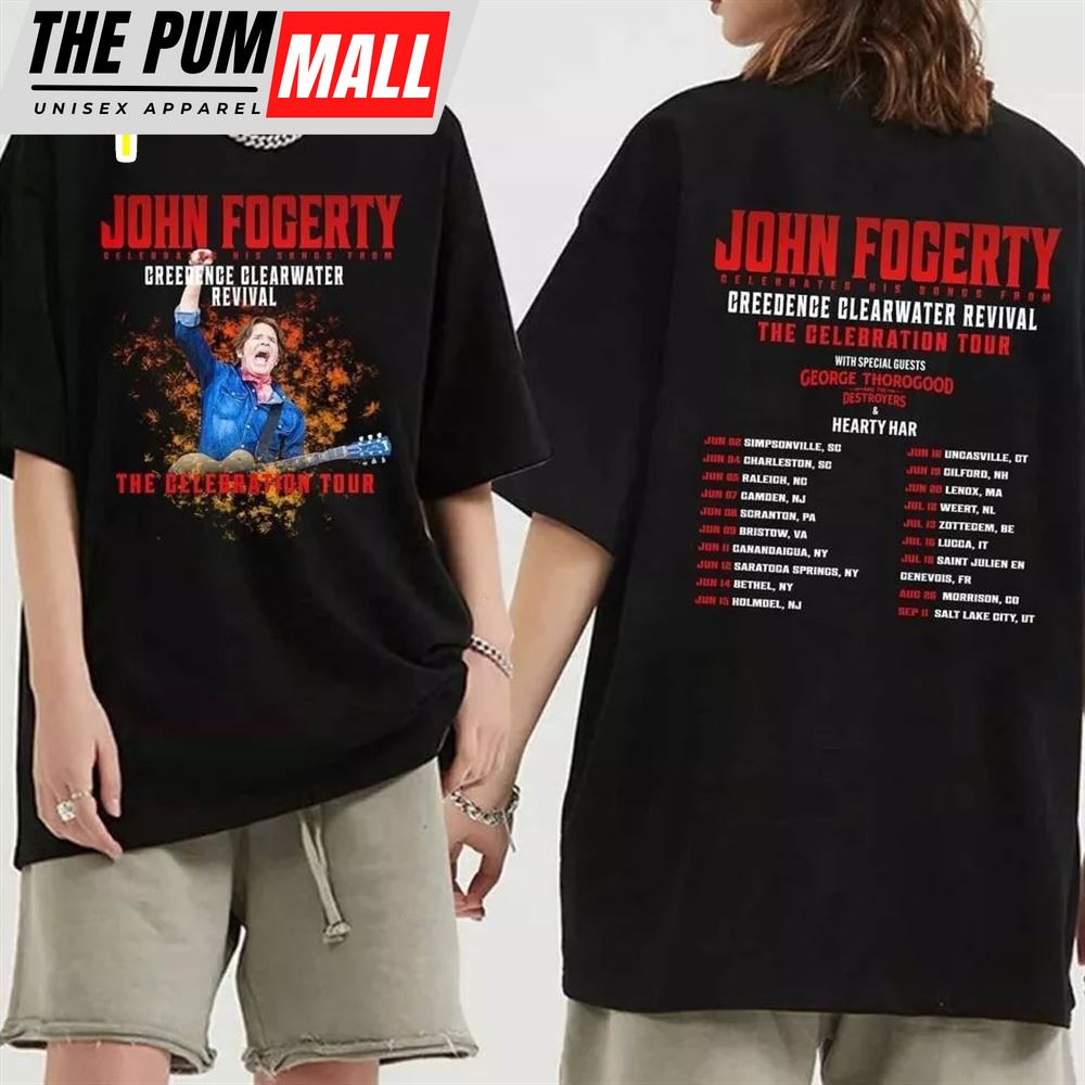 John Fogerty The Celebration Tour 2024 T-Shirt