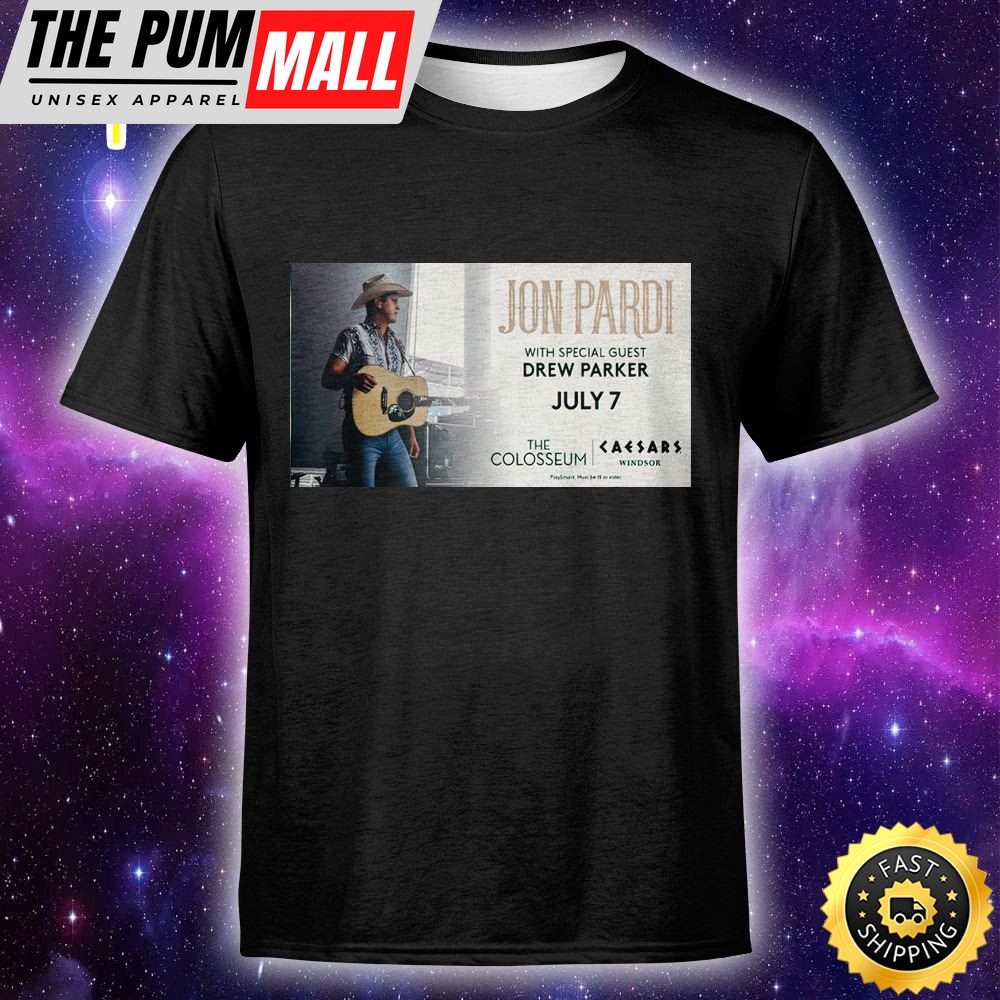 Jon Pardi Mr. Saturday Night World Tour 2025 Unisex T-Shirt