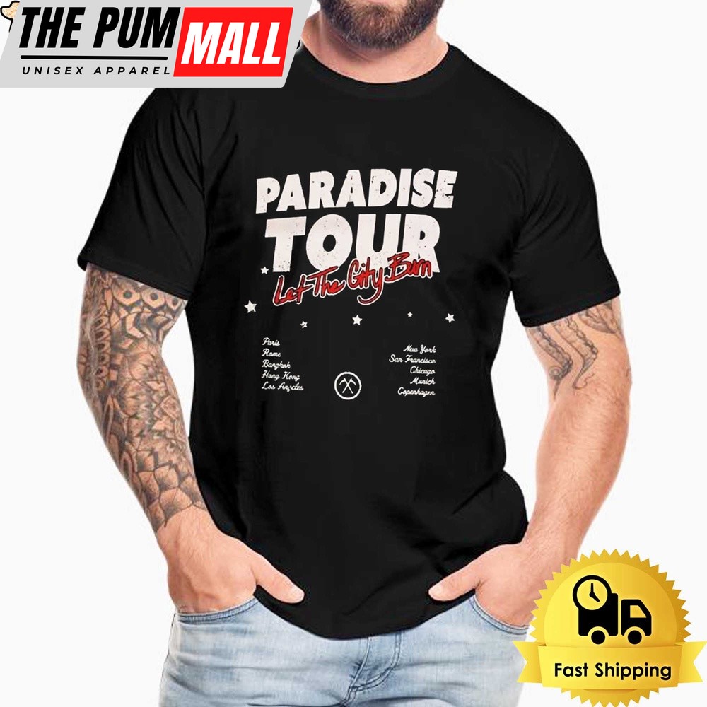 Jordan Craig Paradise Tour 2024 Unisex T-Shirt
