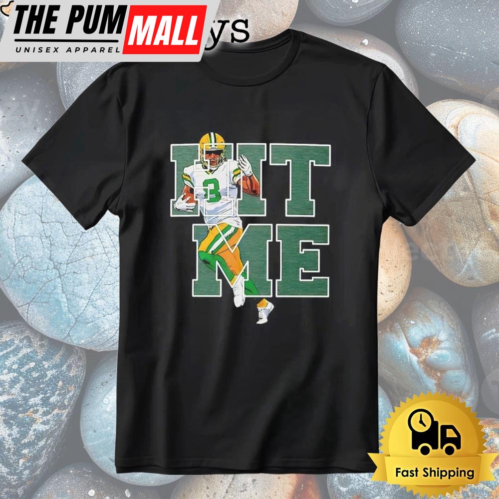 Josh Jacobs Green Bay Packers Hit Me T-Shirt